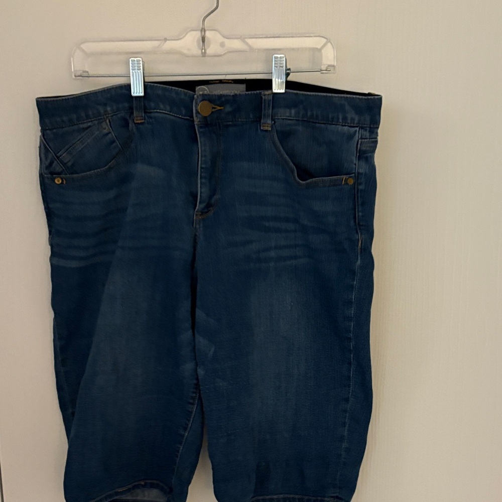 Wit & Wisdom Indigo Denim Shorts